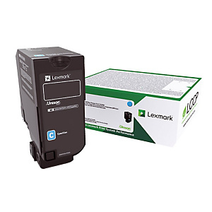 Cartouche toner Lexmark 75B20C0 coloris cyan. Cartouche toner Lexmark 75B20C0 coloris cyan.