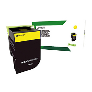 Cartouche toner Lexmark C232HY0 coloris jaune. Cartouche toner Lexmark C232HY0 coloris jaune.