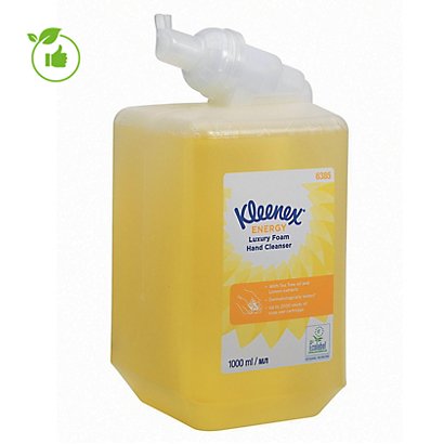 Cartouches savon mousse Kleenex Energy 1 L, lot de 6
