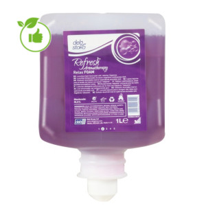 Cartouches savon mousse mains Deb Refresh 1 L, lot de 6 Cartouches savon mousse mains Deb Refresh 1 L, lot de 6