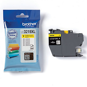 Cartridge Brother LC3219XLY geel voor inkjet printers