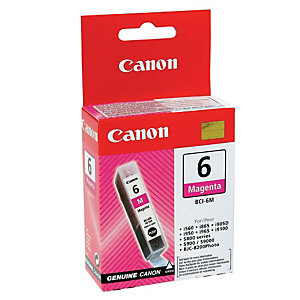 Cartridge Canon BCI-6M magenta voor inkjet printers
