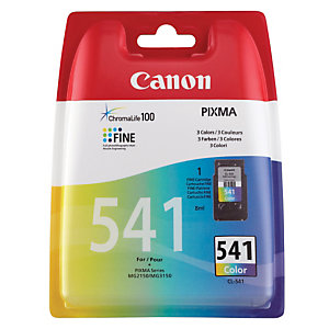 Cartridge Canon CL 541 driekleurige (cyaan + magenta + geel) voor inkjet printers