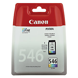 Cartridge Canon CL 546 driekleurige (cyaan + magenta + geel) voor inkjet printers