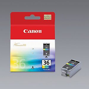 Cartridge Canon CLI 36 driekleurige (cyaan, magenta, geel) voor inkjet printers