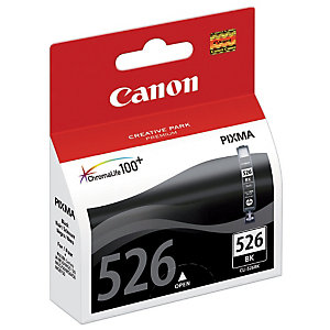 Cartridge Canon CLI 526BK zwart voor inkjet printers