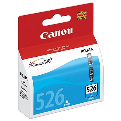 Cartridge Canon CLI 526C cyaan voor inkjet printers