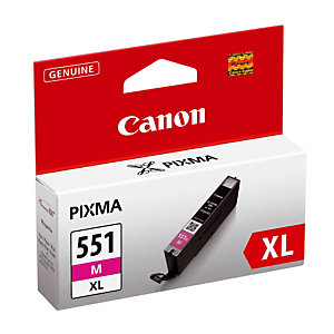 Cartridge Canon CLI-551M XL magenta voor inkjet printers