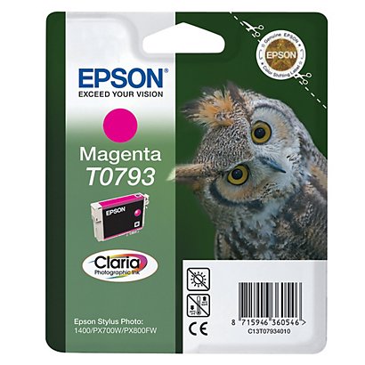 Cartridge Epson T0793 magenta voor inkjet printers