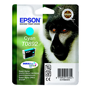 Cartridge Epson T0892 cyaan voor inkjet printers