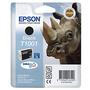 Cartridge Epson T1001 zwart voor inkjet printers