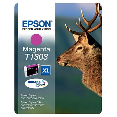 Cartridge Epson T1303 magenta voor inkjet printers