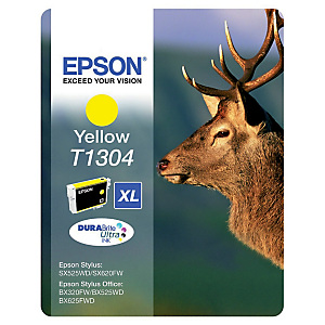 Cartridge Epson T1304 geel voor inkjet printers