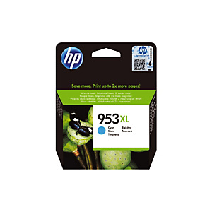 Cartridge HP 953 XL cyaan voor inkjet printers Cartridge HP 953 XL cyaan voor inkjet printers