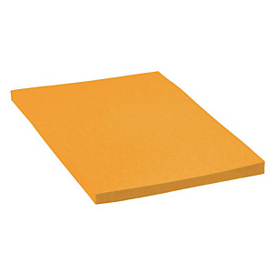 Cartulina de colores 500 x 650 mm 180 gr naranja 25 hojas