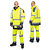 Casaco de trabalho alta visibilidade amarelo neon tamanho XL - 2