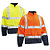 Casaco de trabalho alta visibilidade laranja neon tamanho XL - 1