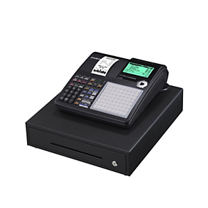 Casio SE-C450 Caja registradora negra cajón grande Casio SE-C450 Caja registradora negra cajón grande