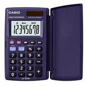 CASIO, Calcolatrici, Hs-8ver, HS-8VER-WA-EP CASIO, Calcolatrici, Hs-8ver, HS-8VER-WA-EP