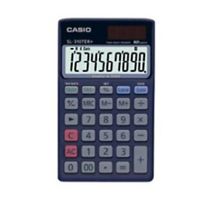 CASIO, Calcolatrici, Sl-310ter +, SL-310TER-WA-EP CASIO, Calcolatrici, Sl-310ter +, SL-310TER-WA-EP