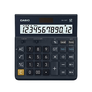 Casio Calculatrice de bureau DH-12ET solaire - 12 chiffres