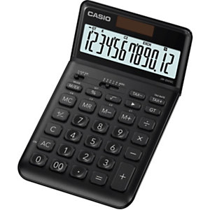 Casio Calculatrice de bureau JW-200SC - 12 chiffres - Noir