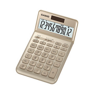 Casio Calculatrice de bureau JW-200SC - 12 chiffres - Or