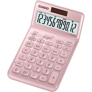 Casio Calculatrice de bureau JW-200SC - 12 chiffres - Rose