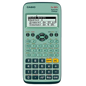 Casio Calculatrice scientifique FX92+ spéciale Collège Casio Calculatrice scientifique FX92+ spéciale Collège