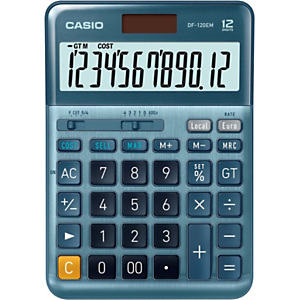 Casio DF-120EM Calculadora de escritorio Casio DF-120EM Calculadora de escritorio