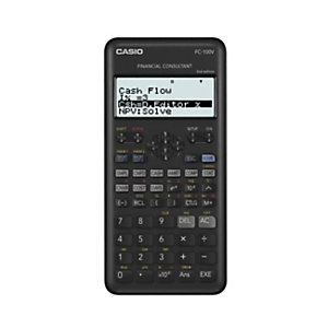 Casio FC-100V  calculatrice financière programmable 10 chiffres + 2 paramétrables