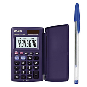 Casio HS-8VER-S Calculadora de bolsillo Casio HS-8VER-S Calculadora de bolsillo