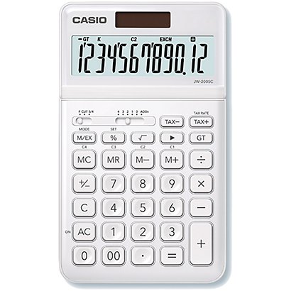 Casio JW-200SC-BK Calculadora de escritorio