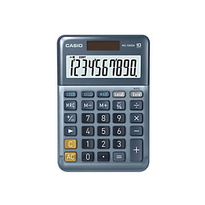 Casio MS-100EM calculatrice de bureau solaire - 10 chiffres
