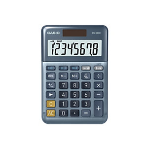 Casio MS-88EM calculatrice de bureau solaire - 8 chiffres