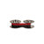 Casio RB-02, Cinta textil compatible con Gr 51 S+U, negro y rojo, 13 mm x 6 m - 1