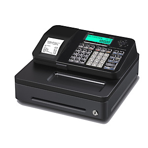 Casio SE-S100 Caja registradora negra cajón pequeño Casio SE-S100 Caja registradora negra cajón pequeño
