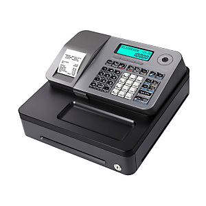 Casio SE-S100 Caja registradora plata cajón pequeño Casio SE-S100 Caja registradora plata cajón pequeño