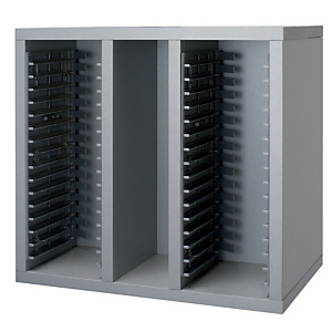 Cassetta porta CD color alluminio Linea Vertigo - Dimensioni cm 42,5 x 27 x 39,5 Cassetta porta CD color alluminio Linea Vertigo - Dimensioni cm 42,5 x 27 x 39,5