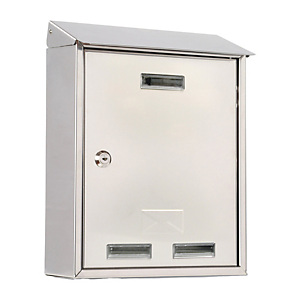 Cassetta postale Elios Steel - 25x30x10 cm - acciaio inox - Metalplus Cassetta postale Elios Steel - 25x30x10 cm - acciaio inox - Metalplus