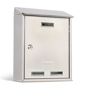 Cassetta postale Elios Steel - 30x40x15 cm - acciaio inox - Metalplus Cassetta postale Elios Steel - 30x40x15 cm - acciaio inox - Metalplus