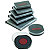 Cassette d'encre pré-encrée E/4924 compatible TRODAT 4924/ 4940 / 4724 / 4740 - Rouge (Lot de 5) - 1