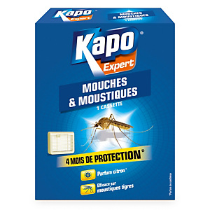 Cassette insecticide anti mouches et moustiques Kapo Cassette insecticide anti mouches et moustiques Kapo