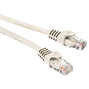 Cavo di rete UTP CAT5e 1 GB/s, 2,4 m, Grigio Cavo di rete UTP CAT5e 1 GB/s, 2,4 m, Grigio