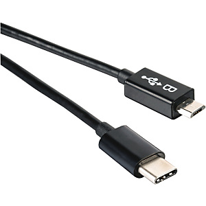 Cavo USB-C - Micro USB-B, 1,0 m, Nero Cavo USB-C - Micro USB-B, 1,0 m, Nero