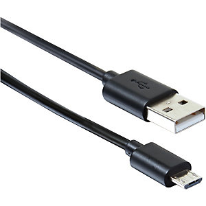 Cavo USB-A - Micro USB-B, 1,5 m, Nero