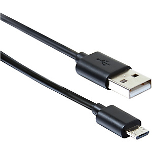 Cavo USB-A - Micro USB-B, 2,4 m, Nero Cavo USB-A - Micro USB-B, 2,4 m, Nero