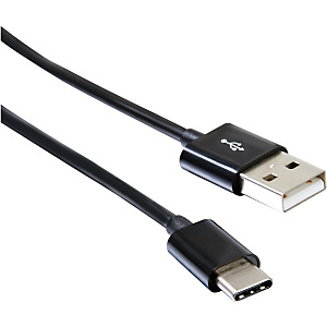 Cavo USB-A - USB-C, 0,75 m, Nero Cavo USB-A - USB-C, 0,75 m, Nero