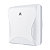 CC PRO Dispenser Essentia per rotoli di carta igienica Maxi Jumbo, 29,72 x 13,48 x 34,5 cm, Bianco - 1