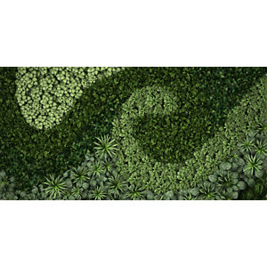CEANOTHE Pannello termoradiale Decowatt, Muro vegetale, 120 x 60 cm